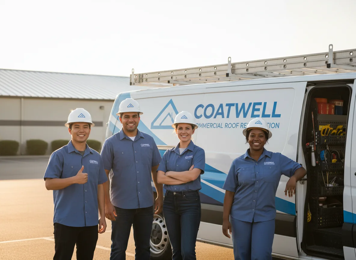 Commercial roof coating company in Four Lakes, WA